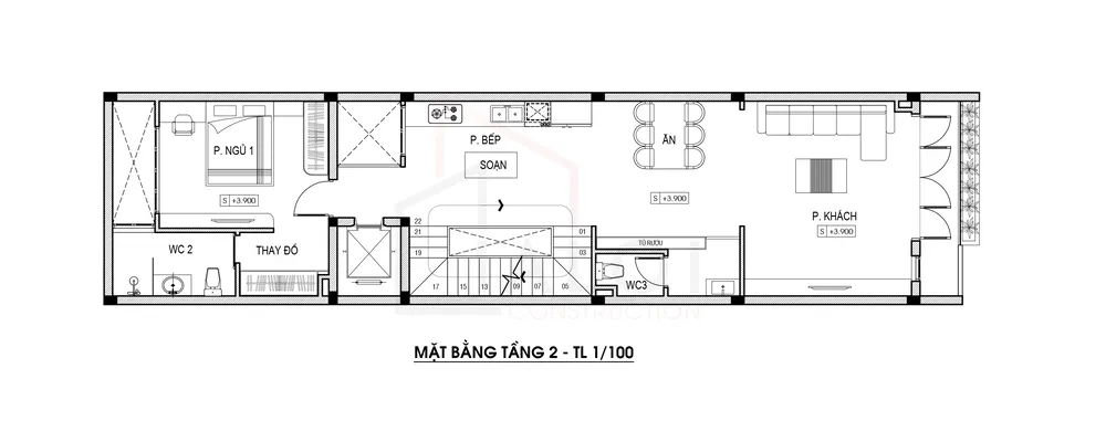 Công năng tầng 2