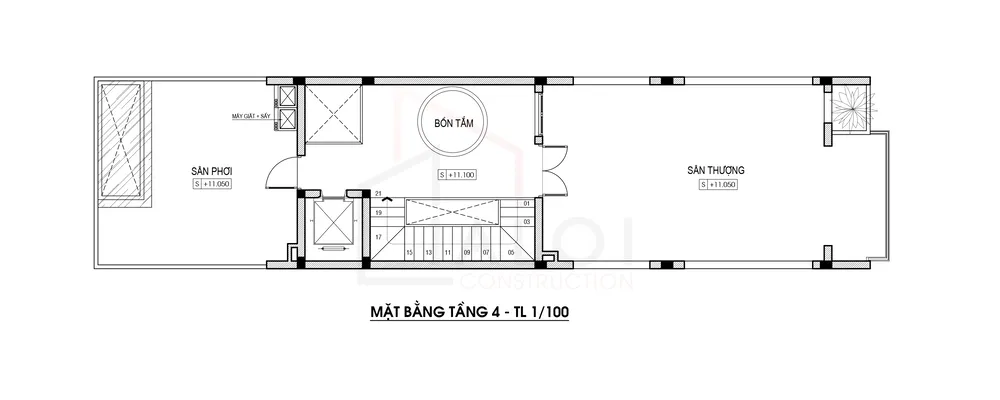 công năng tầng 4