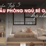 mẫu phòng ngủ bé gái đẹp