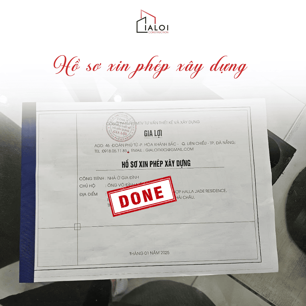 hồ sơ xin phép xây dựng